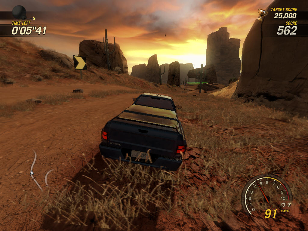 Скриншот из игры FlatOut: Ultimate Carnage. Просмотров 923. Разрешение:  1024x768